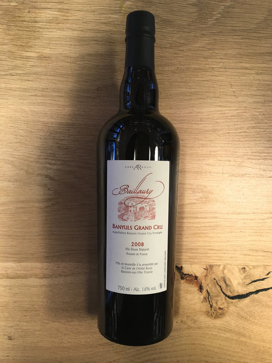 Baillury Banyuls Grand Cru 2009